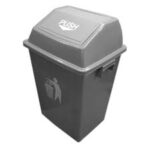 Basuraro con Tapa PUSH 40 Lit (10.5Gls)
